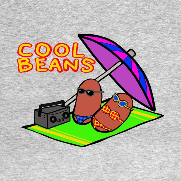 Cool Beans at the Beach by wolfmanjaq